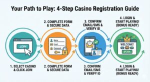 Step-by-Step: How to Register at Your First Casino